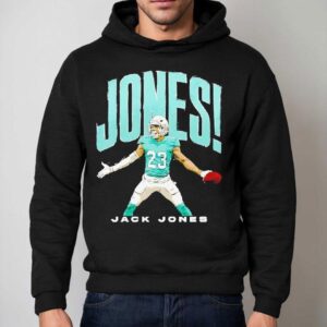 Jack Jones Holding Football Miami Dolphins Shirt 2 Jack Jones Holding Football Miami Dolphins Hoodie