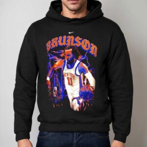 Jalen Brunson New York Knicks City Edition Player Graphic Hoodie