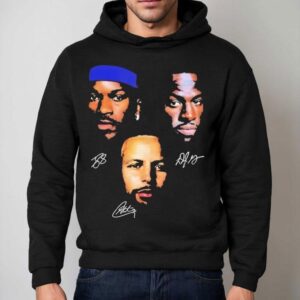 Jimmy Butler Draymond Green Stephen Curry Big Head Signature Hoodie