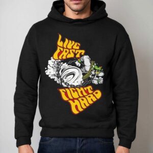 John Cena Live Fast Fight Hard Wwe Hoodie