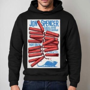 Jon Spencer Tour Lido Berlin June Hoodie