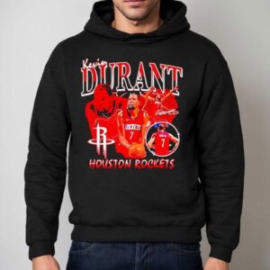 Kevin Durant Houston Rockets Player Signature Collage Hoodie