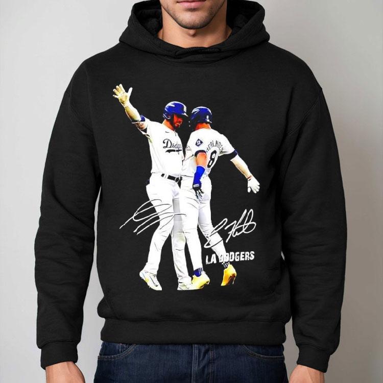 Kik Hernandez And Gavin Lux Funny Celebartion Los Angeles Baseball Signatures Shirt Kik Hernandez And Gavin Lux Funny Celebartion Los Angeles Baseball Signatures Shirt