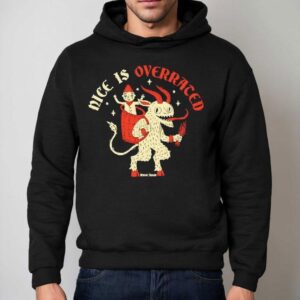 Krampus Nice Is Overrated Hoodie