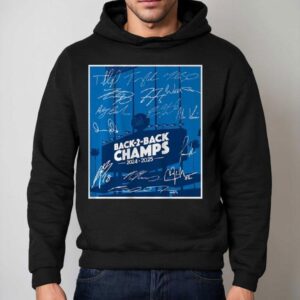 Los Angeles Baseball Back-to-back Champs 2025 Shirt 2 Los Angeles Baseball Back To Back Champs Hoodie
