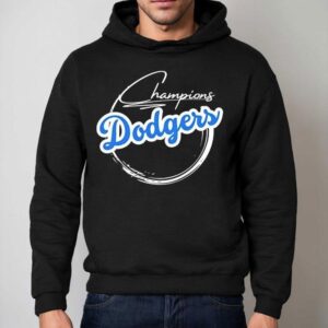 Los Angeles Dodgers Baseball Champions Hoodie