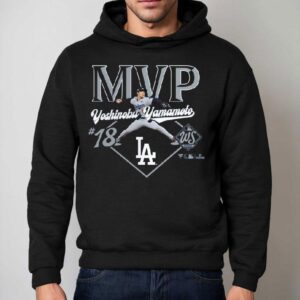 Los Angeles Dodgers Yoshinobu Yamamoto World Series Mvp Big Tall Hoodie