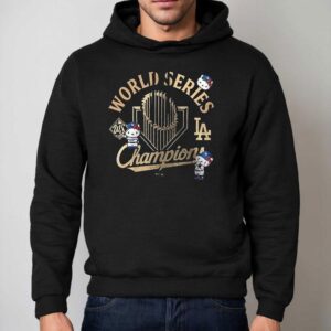 Los Angeles Dodgers Yoshinobu Yamamoto X Hello Kitty Trophy Hoodie
