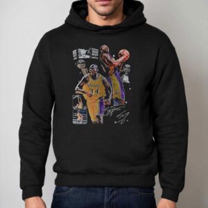 Los Angeles Lakers Kobe Bryant Graphic Signature Pose Hoodie