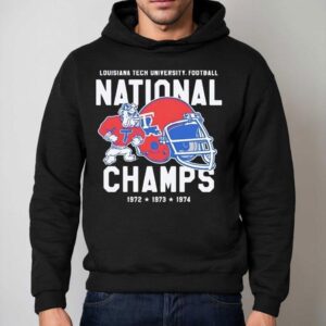 Louisiana Tech Bulldogs University Football National Champs Hoodie