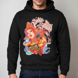 Lydia B Kollins Red Hair Graphic Hoodie