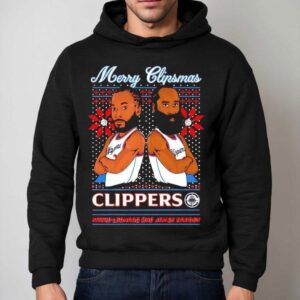 Merry Clipmas Los Angeles Clippers Kawhi Leonard James Harden Hoodie