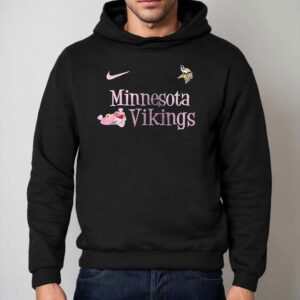 Minnesota Vikings X Pink Panther Cartoon Hoodie