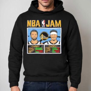 Nba Jam Stephen Curry And Seth Curry Hoodie