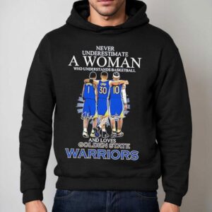 Never Underestimate A Woman Who Understands Basketball And Loves Golden State Warriors Signatures Shirt 2 Never Underestimate A Woman Who Understands Basketball And Loves Golden State Warriors Signatures Hoodie