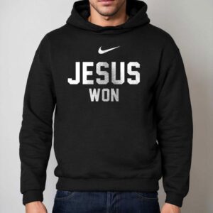 New England Patriots X Jesus Won Cross Hoodie