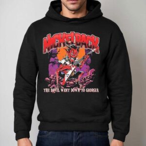 Nickelback The Devil Went Down To Georgia Guitar Rock Hoodie