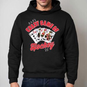 O A R Crazy Game Of Hockey Hoodie