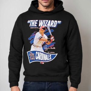 Ozzie Smith St. Louis Cardinals Signature The Wizard Shirt 2 Ozzie Smith St Louis Cardinals Signature The Wizard Hoodie