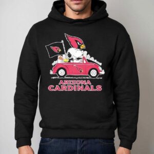 Peanuts X Arizona Cardinals Welcome To The Pound Driving Car Shirt 2 Peanuts X Arizona Cardinals Welcome To The Pound Driving Car Hoodie
