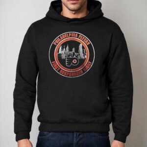 Philadelphia Flyers Thank You Firefighter Saluting Our First Responders Shirt 2 Philadelphia Flyers Thank You Firefighter Saluting Our First Responders Hoodie