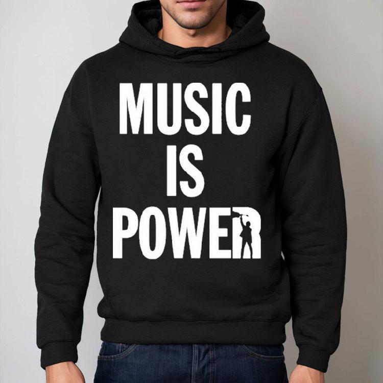 Richard Ashcroft Music Is Power Shirt Richard Ashcroft Music Is Power Shirt