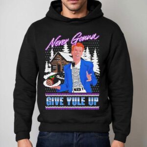Rick Astley Never Gonna Give Yule Up Merry Christmas Hoodie