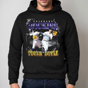 Rockies Brenton Doyle And Ezequiel Tovar Gold Glove Hoodie