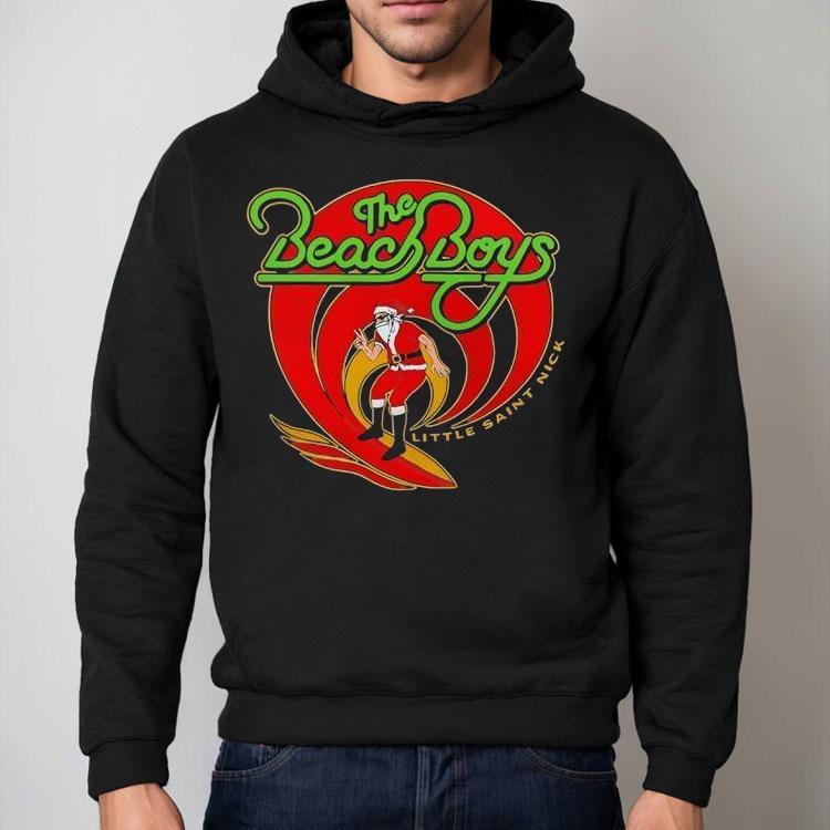 Santa Claus Surf The Beach Boys Little Saint Nick Shirt Santa Claus Surf The Beach Boys Little Saint Nick Shirt
