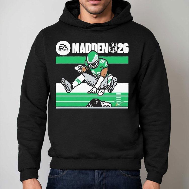Saquon Barkley Philadelphia Eagles Philly Madden Nfl 2026 8-bit Shirt Saquon Barkley Philadelphia Eagles Philly Madden Nfl 2026 8-bit Shirt