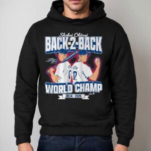 Shohei Ohtani Back To Back World Champs Hoodie