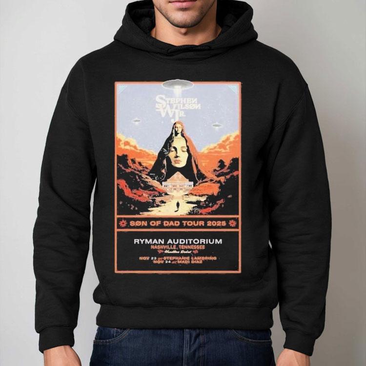 Stephen Wilson Jr. Ryman Auditorium In Nashville Tn Nov 23-24 2025 Ufo Shirt Stephen Wilson Jr. Ryman Auditorium In Nashville Tn Nov 23-24 2025 Ufo Shirt