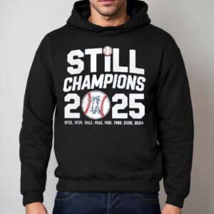 Still Champions Los Angeles Dodgers Hoodie