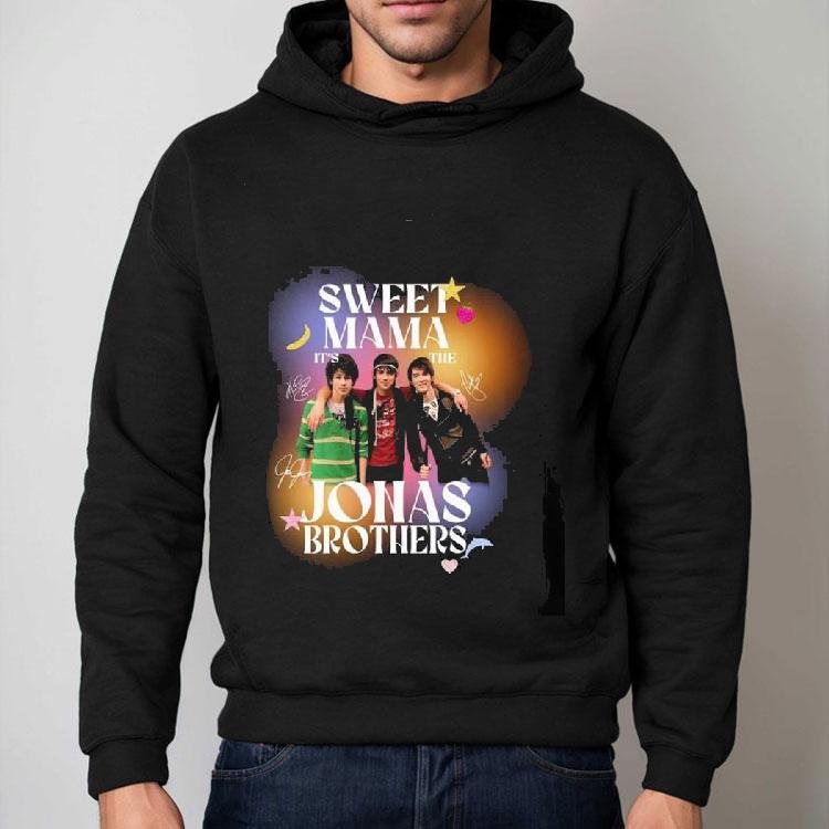 Sweet Mama Its The Jonas Brothers Hannah Montana Miley Cyrus Funny Signature Shirt Sweet Mama Its The Jonas Brothers Hannah Montana Miley Cyrus Funny Signature Shirt