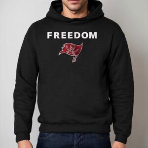 Tampa Bay Buccaneers X Charlie Kirk Freedom Logo Shirt 2 Tampa Bay Buccaneers X Charlie Kirk Freedom Logo Hoodie