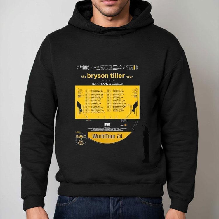 The Bryson Tiller Tour 2024 Shirt The Bryson Tiller Tour 2024 Shirt
