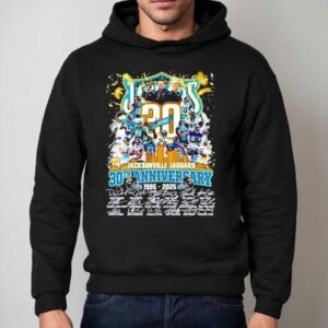 The Jacksonville Jaguars Th Anniversary Thank You For The Memories Hoodie