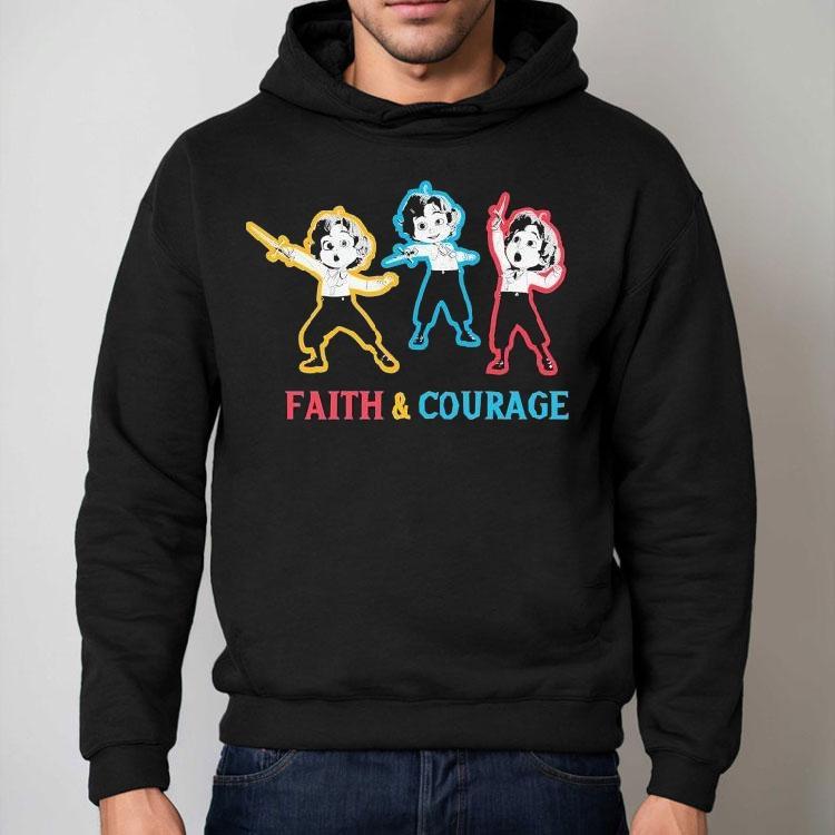 The King Of Kings Faith And Courage Shirt The King Of Kings Faith And Courage Shirt