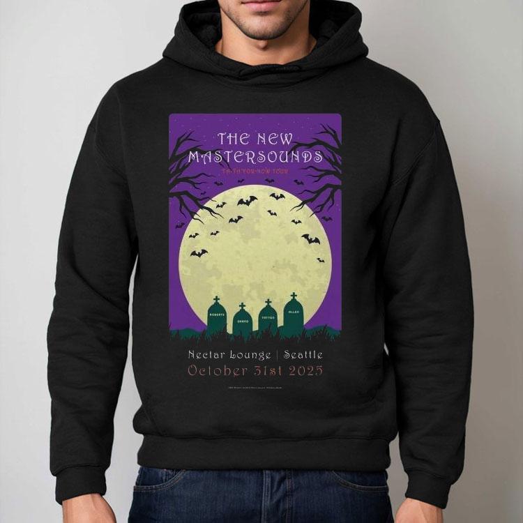 The New Mastersounds October 31, 2025 Nectar Lounge, Seattle, Wa Shirt The New Mastersounds October 31, 2025 Nectar Lounge, Seattle, Wa Shirt