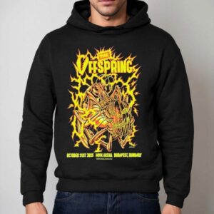 The Offspring October In Budapest Hungary Tour Hoodie