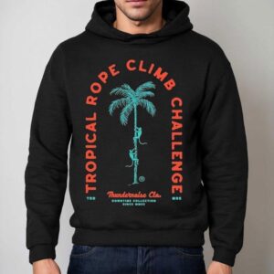 Thundernoise Tropical Rope Climb Challenge Monkey Hoodie