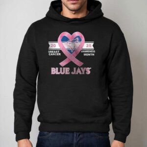 Toronto Blue Jays Strike Out Breast Cancer Shirt 2 Toronto Blue Jays Strike Out Breast Cancer Hoodie