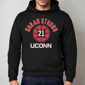 Uconn Basketball Sarah Strong Name Number Ball Hoodie