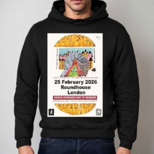 Wednesday Roundhouse London Feb Hoodie