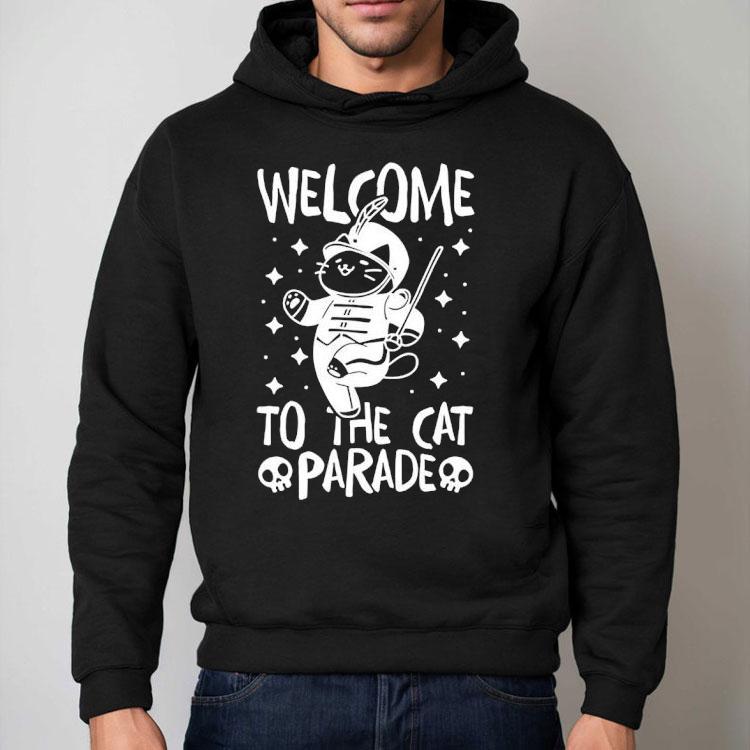 Welcome To The Cat Parade Skull Head Shirt Welcome To The Cat Parade Skull Head Shirt