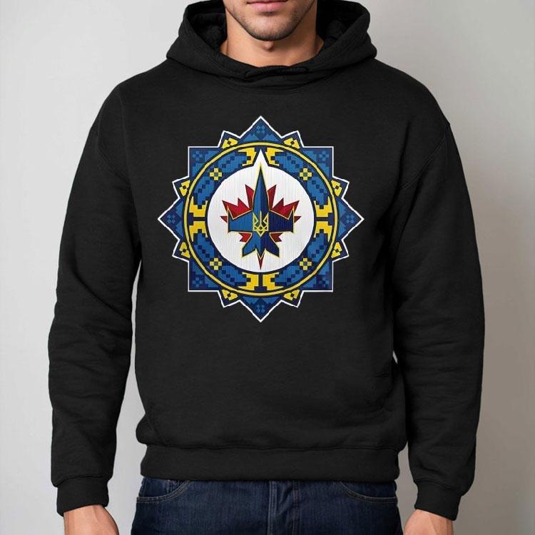 Winnipeg Jets X Ukrainian Heritage Night For Fans 2025 Shirt Winnipeg Jets X Ukrainian Heritage Night For Fans 2025 Shirt