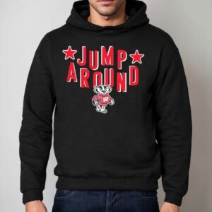 Wisconsin Badgers Jump Around Hoodie