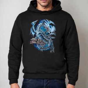 Yugi Oh Blue Eyes White Dragon Japanes Graphic Hoodie