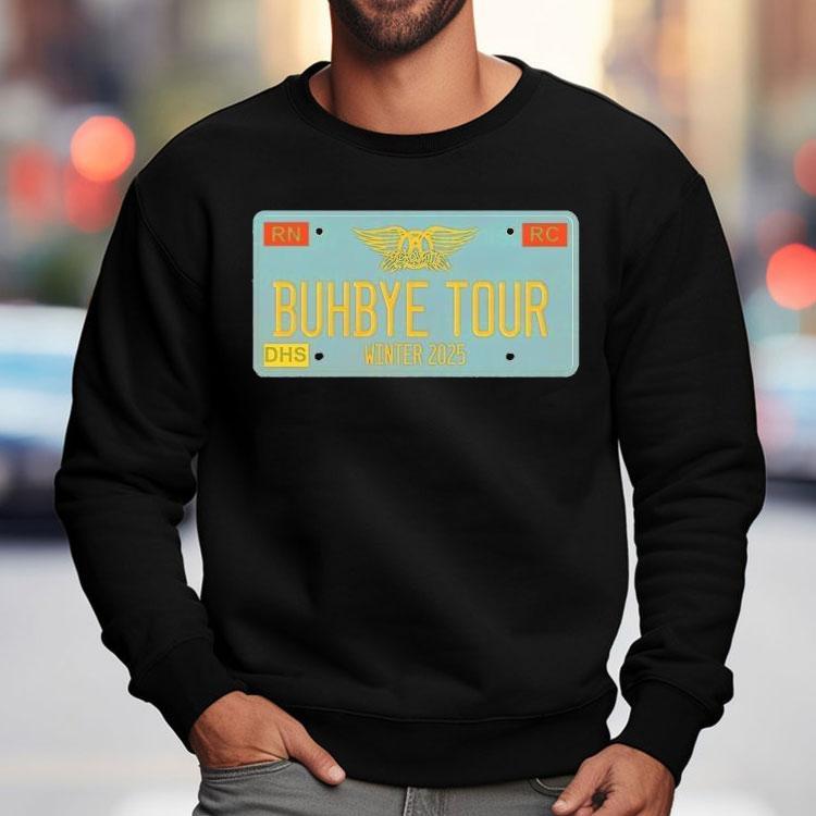 Aerosmith Buhbye Tour Winter 2025 Shirt Aerosmith Buhbye Tour Winter 2025 Shirt
