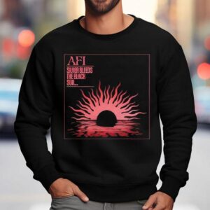 Afireinside Afi Silver Bleeds The Black Sun Sweatshirt
